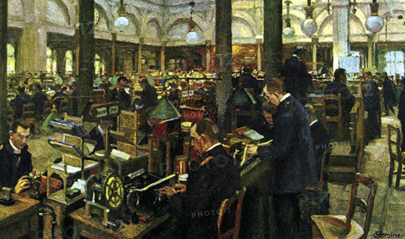 Main telegraph service in Berlin