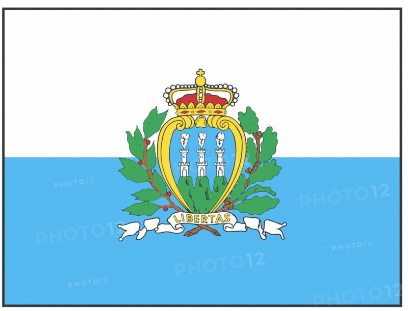 Drapeau de la république de San Marin