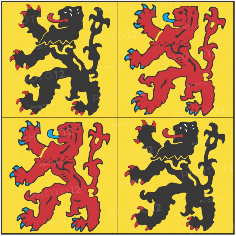 Flag of the province of Hennegau