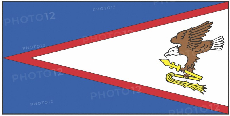Samoa Islands flag (USA)
