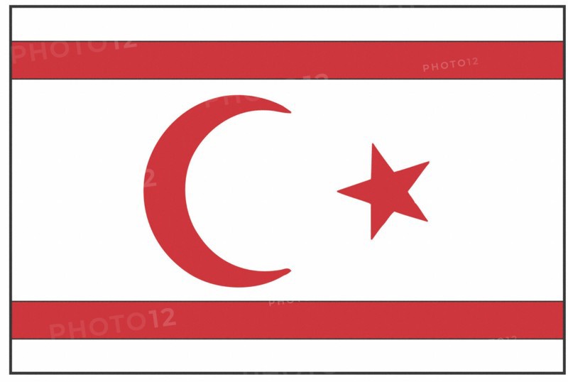 Drapeau de Chypre du Nord