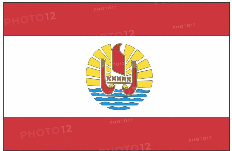 Drapeau de la Polynésie française