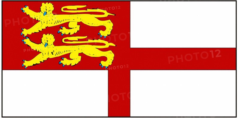 Drapeau de l'île de Sark