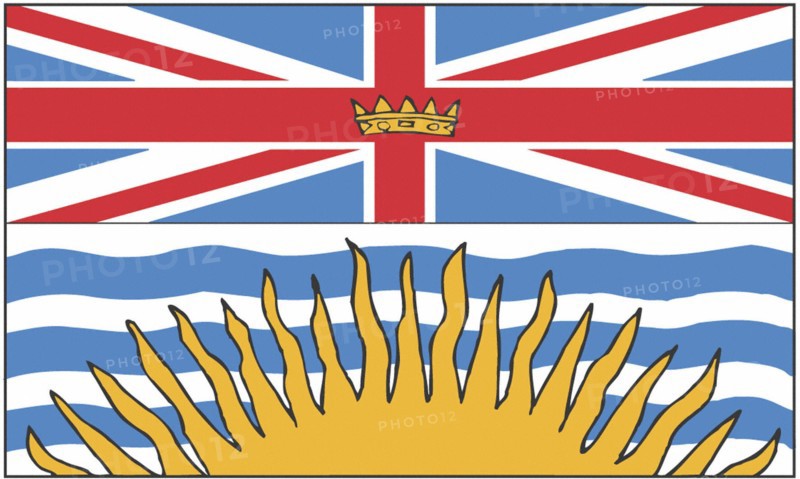 Flag of the province of British Columbia