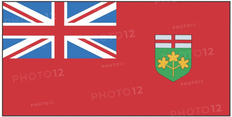Drapeau de la province de l'Ontario