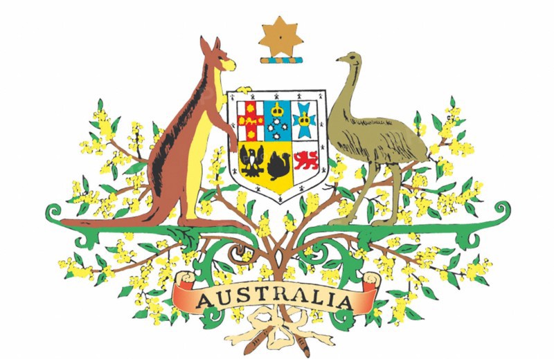 Australia coat of arms