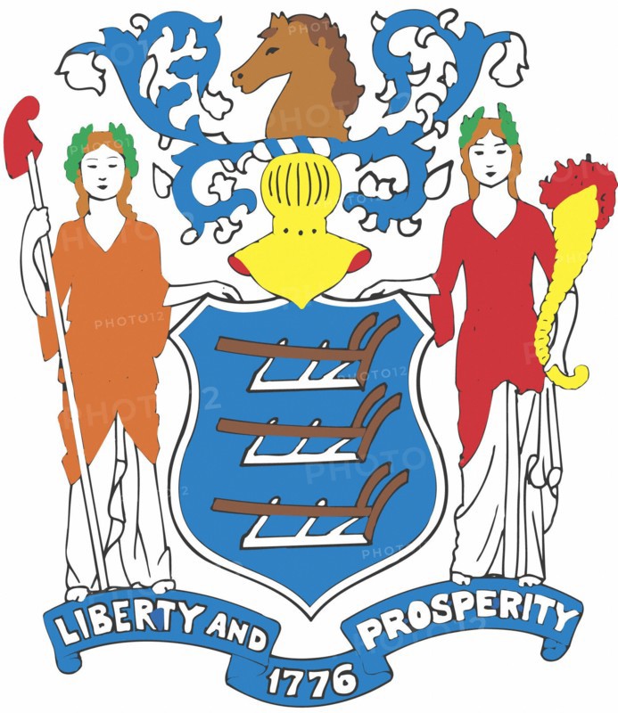 New Jersey State coat of arms