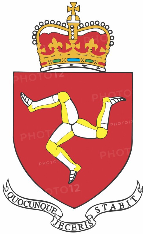 Armoiries de Man (anciennement l'île de Man)