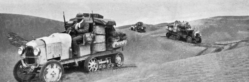 Crossing the Sahara with a four-wheel vehicule