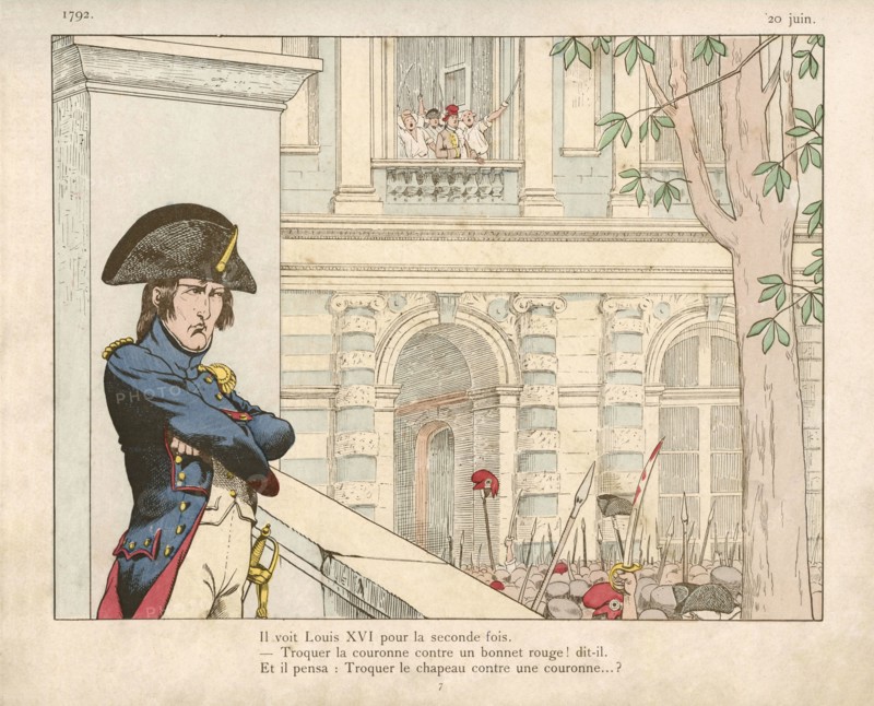 A book for children: French monarchy and Napoleon Bonaparte dreams