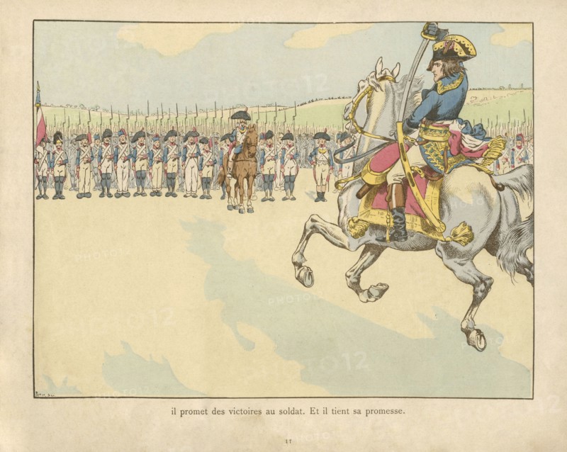 A book for children: Napoleon Bonaparte turns commander of the Army of Italy