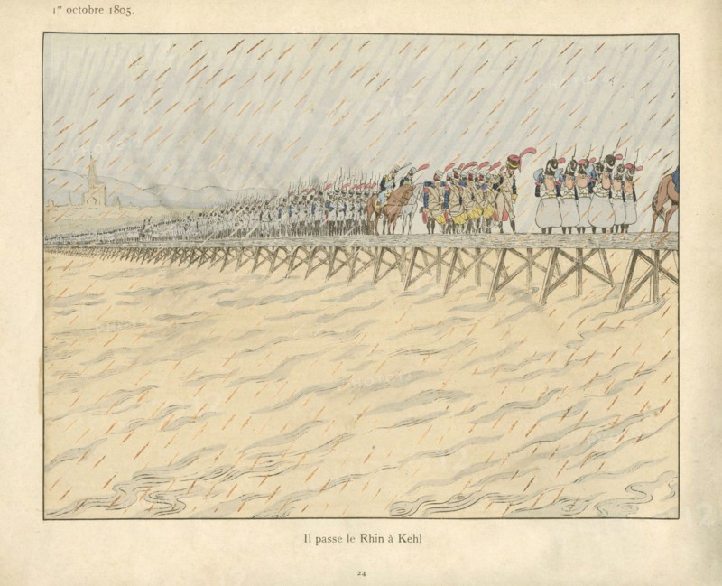 Livre pour enfant : Napoléon Ier et ses troupes en route pour l'Autriche