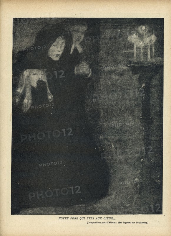 Drawing on published in La Baïonnette in 1916