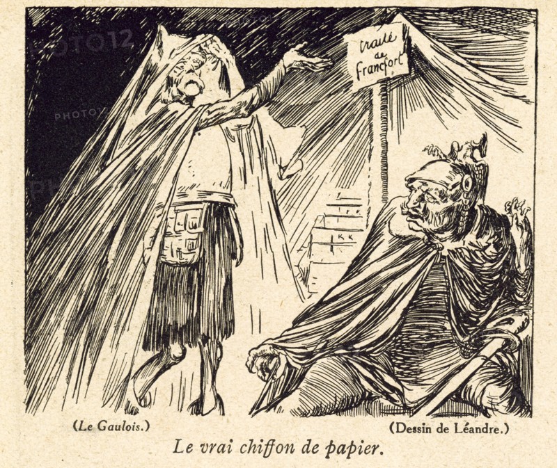Drawing on published in La Baïonnette in 1916