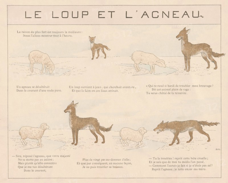 Fables de La Fontaine, 1888