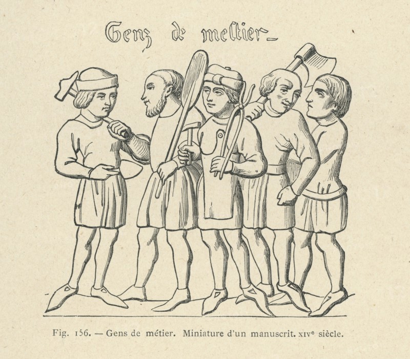 Arts and crafts in the Middle Ages