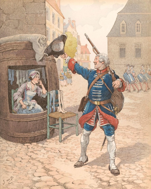 Fanfan la Tulipe, reign of King Louis XV
