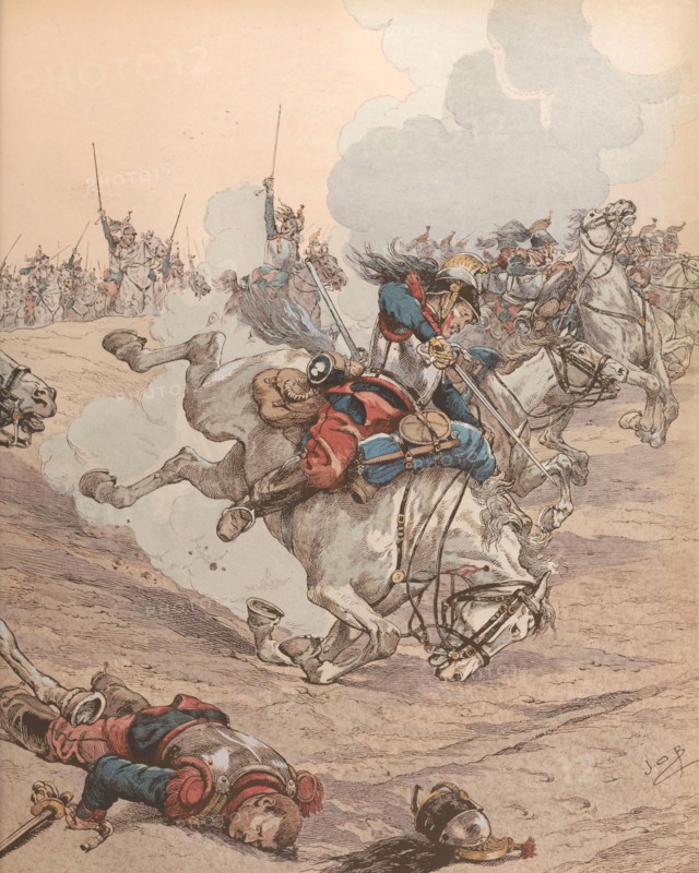 Charge des cuirassiers de Reichshoffen, 1870