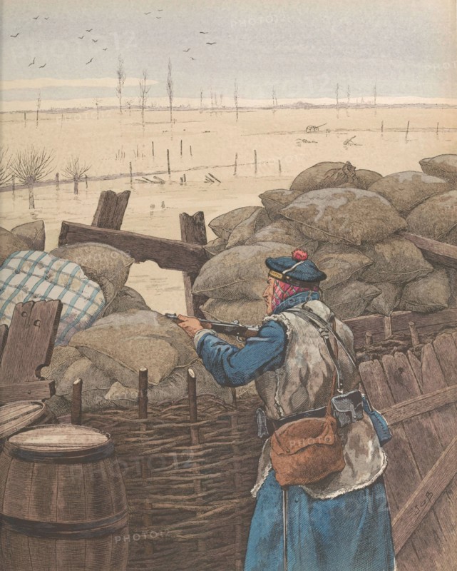 French Fusilier marin, 1914-1918