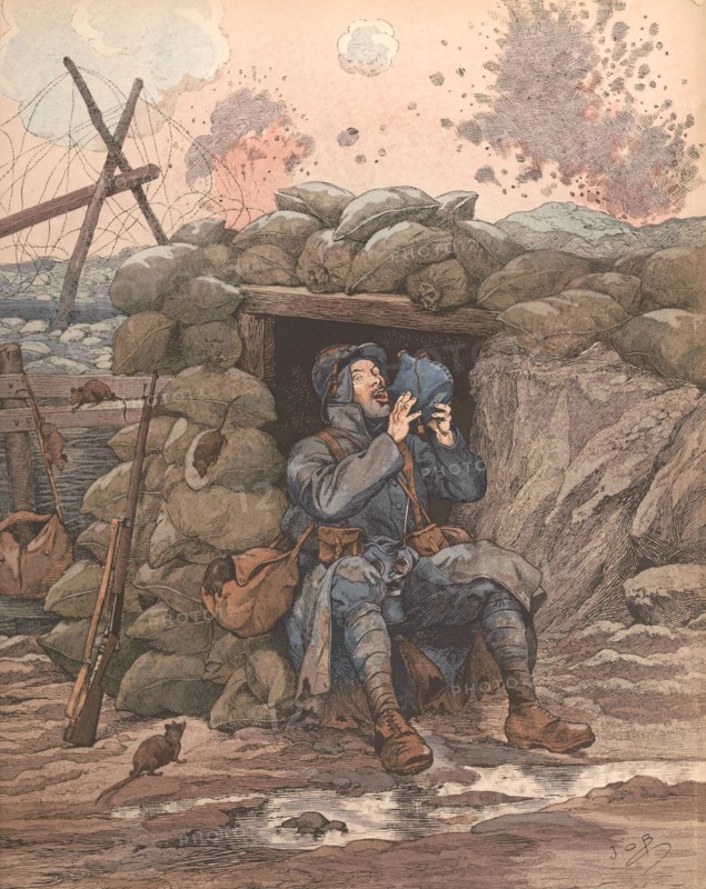 The pinard, 1914-1918