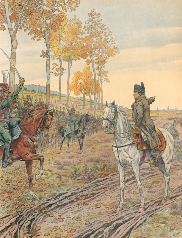Prussia asks Napoleon I to leave Germany, 1805