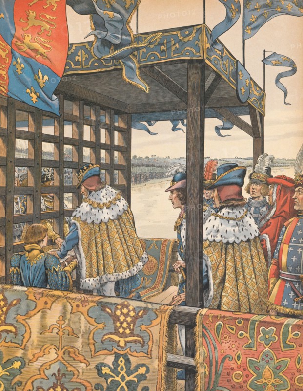 Signing of the Treaty of Picquigny, 29 August 1475