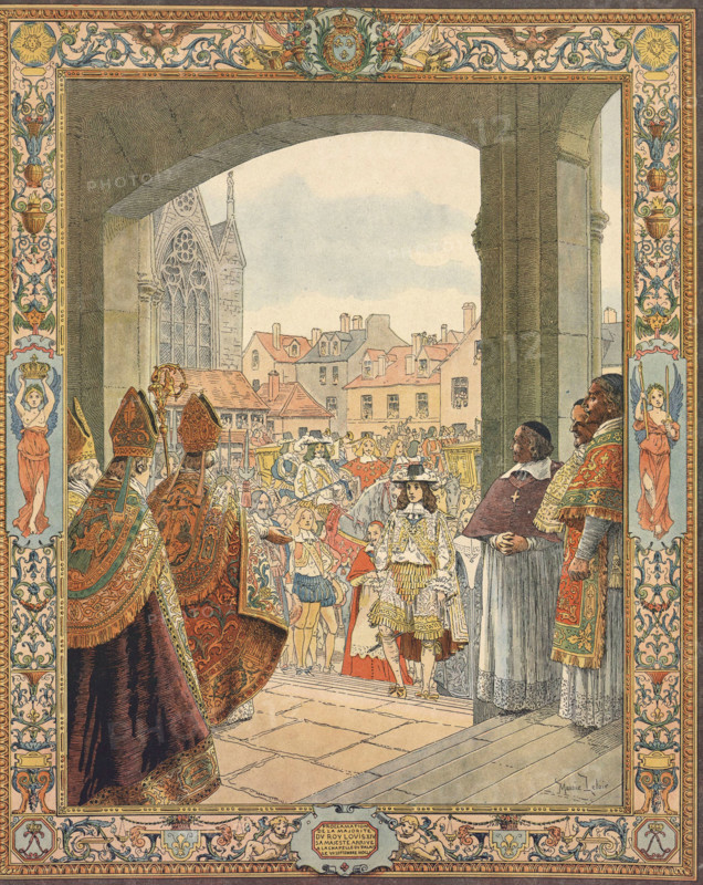 Celebrations for Louis XIV's coming of age