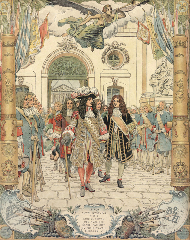 Inauguration de l'Hôtel des Invalides, 1674
