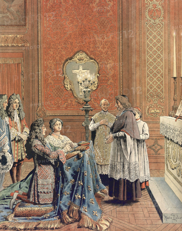 Marriage of Louis XIV and Madame de Maintenon