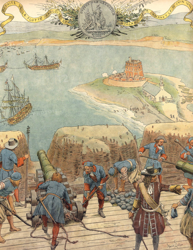 Battle of Camaret, 1694