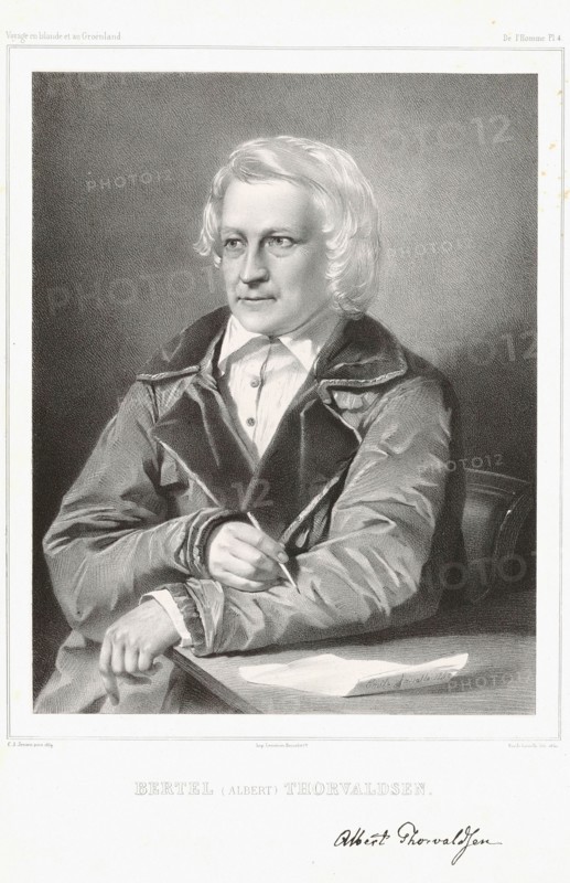 Portrait de Bertel Thorvaldsen