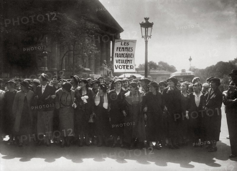 French suffragettes, 1936