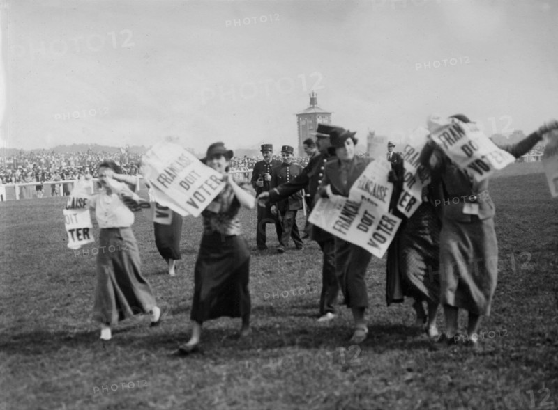 French suffragettes, 1936