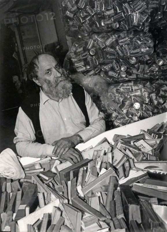 César in his studio, circa 1981