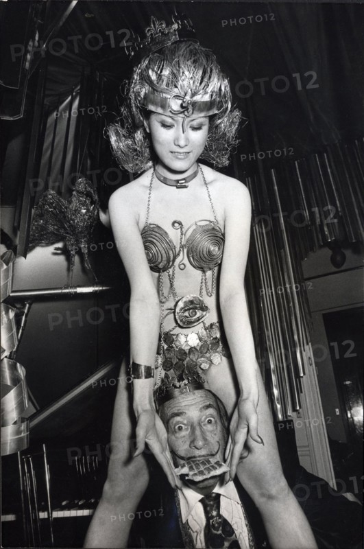 Salvador Dali, vers 1975