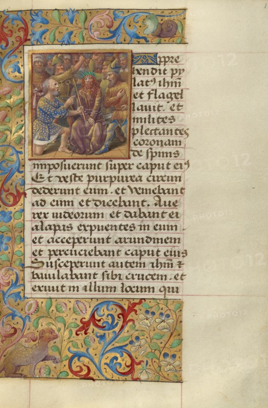 Maître de la Chronique Scandaleuse, La Flagellation du Christ
