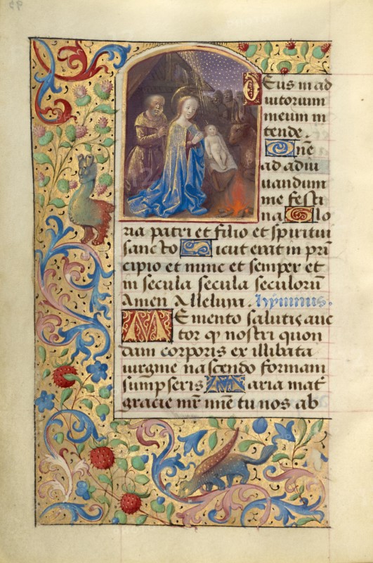 Maître de la Chronique Scandaleuse, Nativité