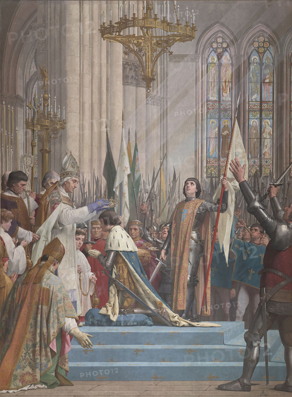 Lenepveu, Cycle de la Vie de Jeanne d'Arc : Le Sacre de Charles VII à Reims