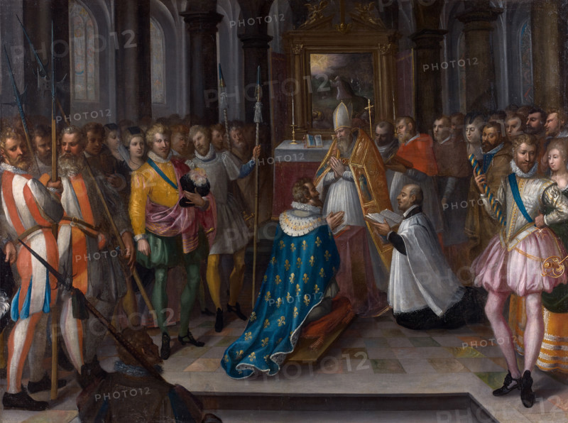 Baullery, L'abjuration d'Henri IV, le 25 juillet 1593