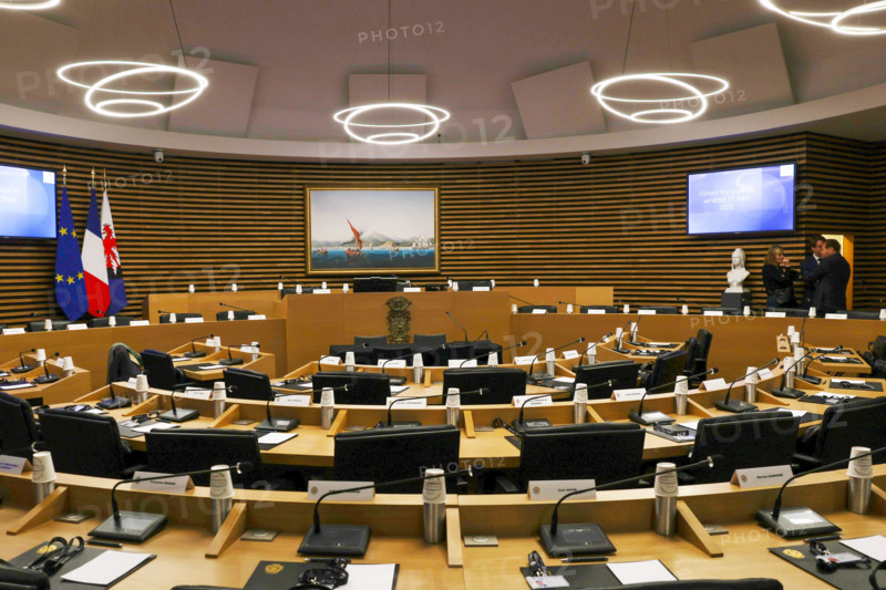 Eric Ciotti, premier Conseil Municipal après son élection, 27 mars 2026