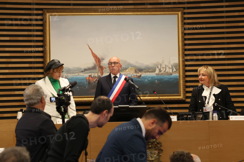 Eric Ciotti, premier Conseil Municipal après son élection, 27 mars 2026