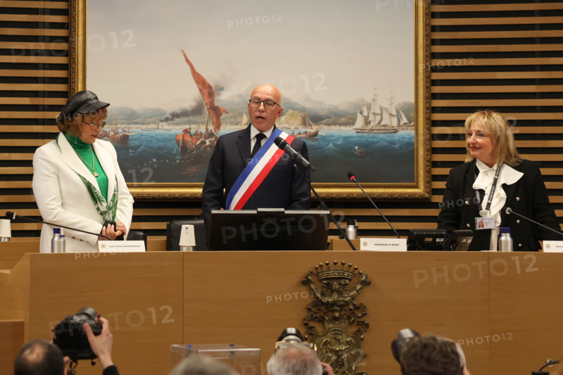 Eric Ciotti, premier Conseil Municipal après son élection, 27 mars 2026
