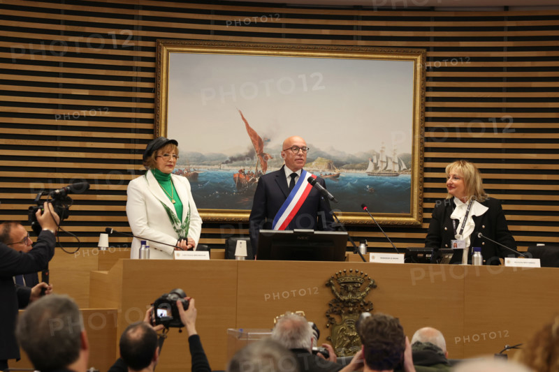 Eric Ciotti, premier Conseil Municipal après son élection, 27 mars 2026