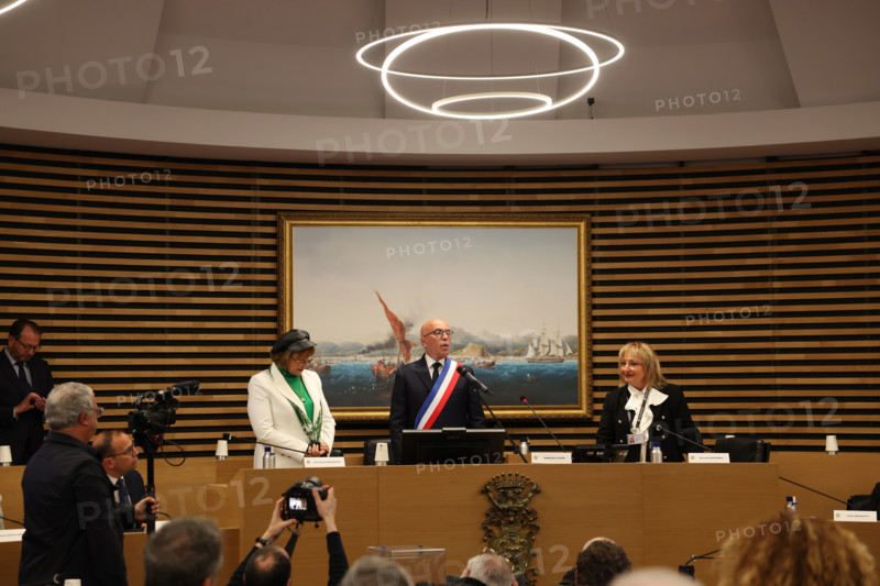 Eric Ciotti, premier Conseil Municipal après son élection, 27 mars 2026