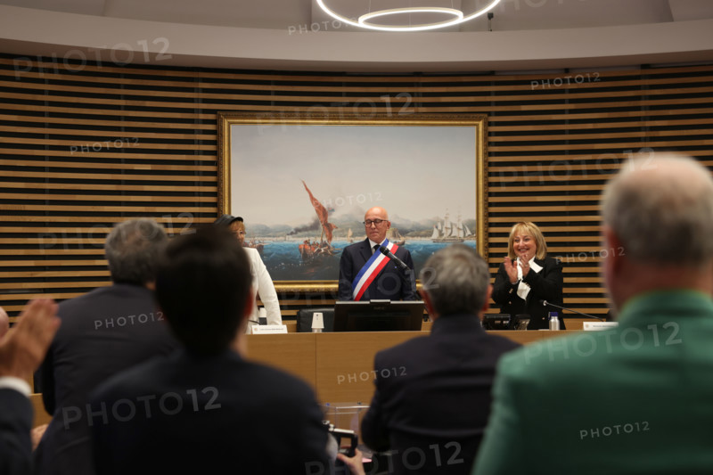 Eric Ciotti, premier Conseil Municipal après son élection, 27 mars 2026