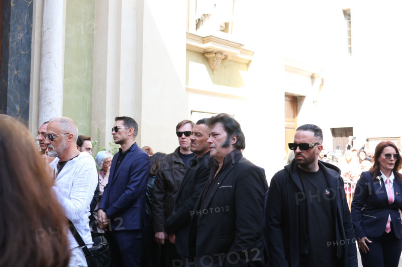 Loana’s funeral, Nice, 10 April 2026