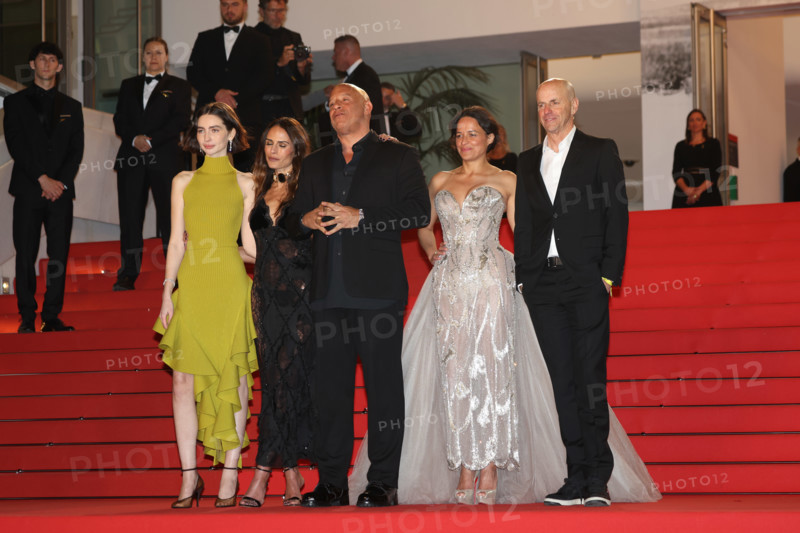 The cast and crew of the film "The Fast and the Furious"