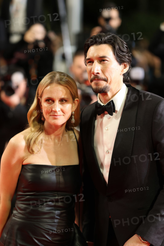 Adam Driver and Joanne Tucker