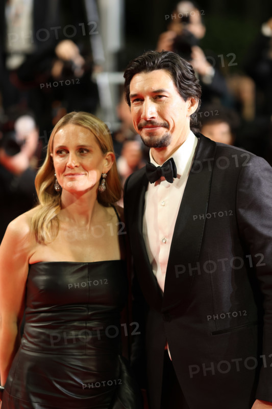 Adam Driver and Joanne Tucker