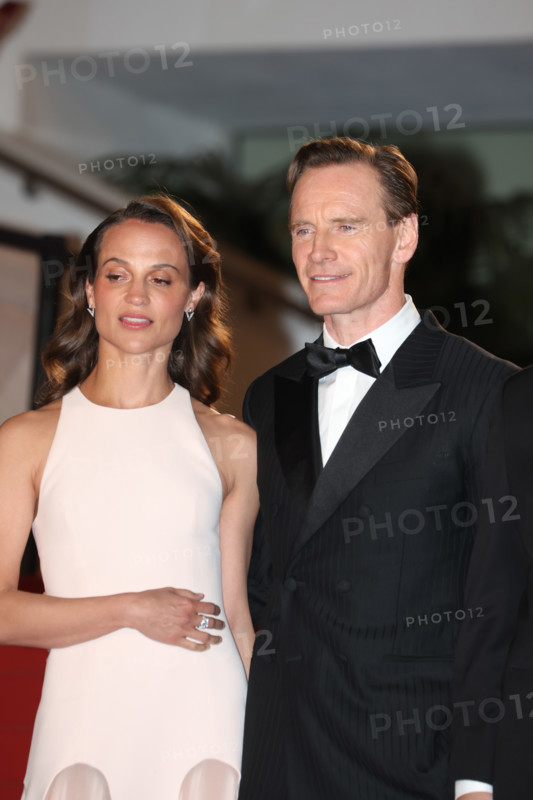Alicia Vikander and Michael Fassbender